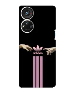 Чехол для ZTE Blade V40s с картинкой «Adidas Hands»