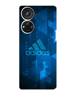 Чехол для ZTE Blade V40s с картинкой «Adidas Sport Art»