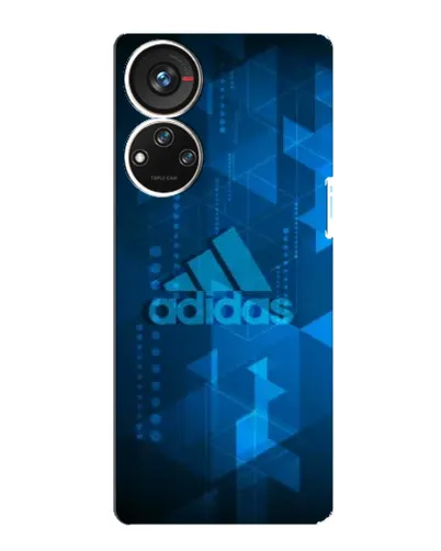Чехол для ZTE Blade V40s с картинкой «Adidas Sport Art»