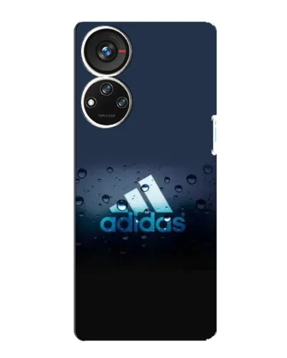 Чехол для ZTE Blade V40s с картинкой «Adidas Water Drops»