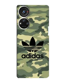 Чехол для ZTE Blade V40s с картинкой «Милитари стиль Adidas»