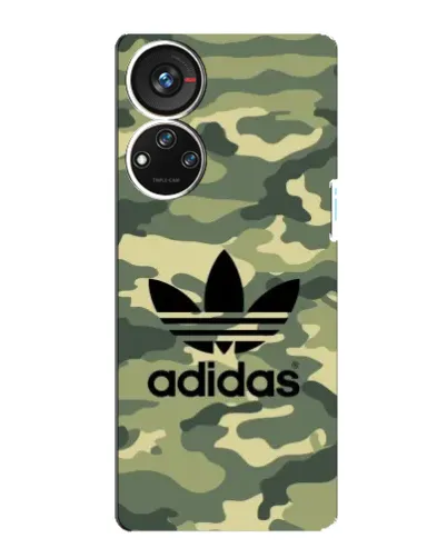 Чехол для ZTE Blade V40s с картинкой «Милитари стиль Adidas»