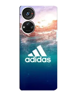 Чехол для ZTE Blade V40s с картинкой «Океанская глубина адидас»