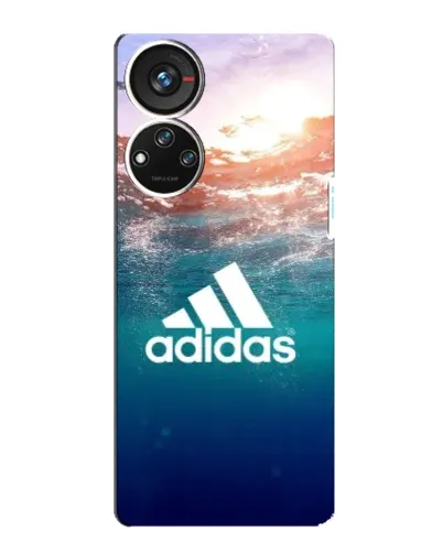 Чехол для ZTE Blade V40s с картинкой «Океанская глубина адидас»