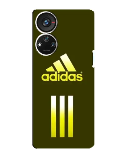 Чехол для ZTE Blade V40s с картинкой «Оливковый градиент Adidas»