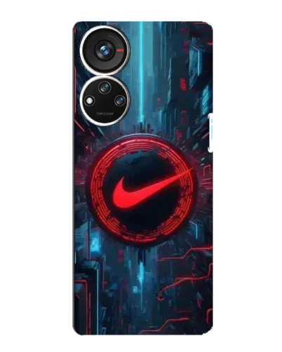 Чохол для ZTE Blade V40s з картинкою «Техногенний стиль Nike»