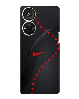 Чохол для ZTE Blade V40s з картинкою «Абстрактний дизайн Nike»