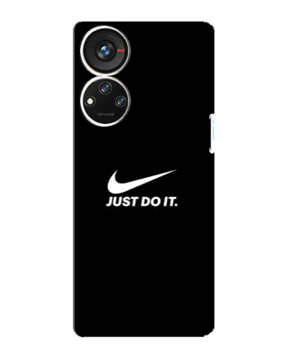 Чохол для ZTE Blade V40s з картинкою «Мінімалізм від Nike»