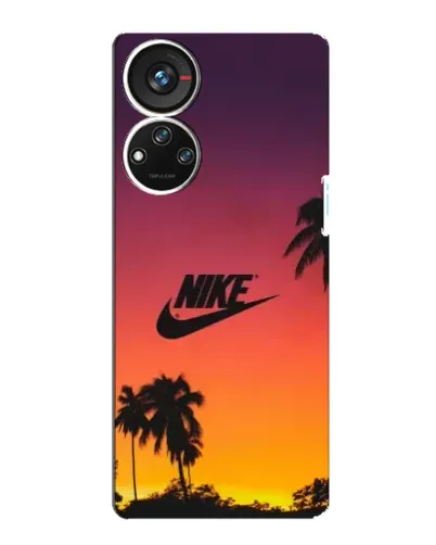 Чохол для ZTE Blade V40s з картинкою «Nike на заході сонця»