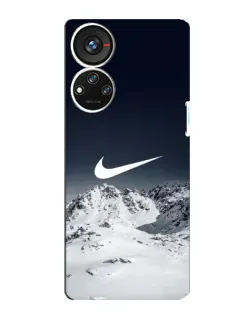 Чохол для ZTE Blade V40s з картинкою «Nike — зимові гори»