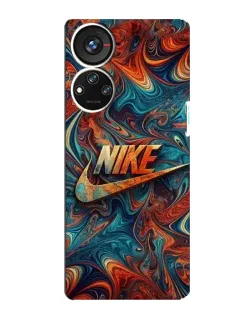 Чохол для ZTE Blade V40s з картинкою «Nike в абстракції»