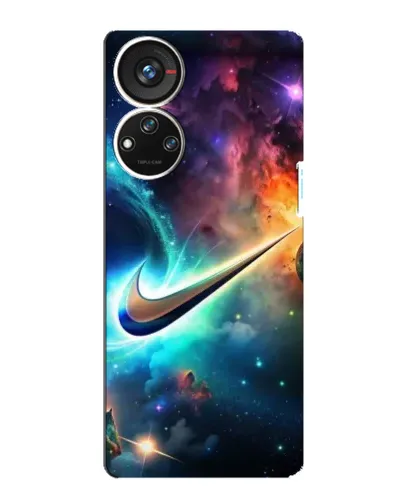 Чохол для ZTE Blade V40s з картинкою «Космічний Nike Swoosh»