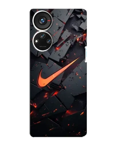 Чохол для ZTE Blade V40s з картинкою «Nike — ефект розломів»