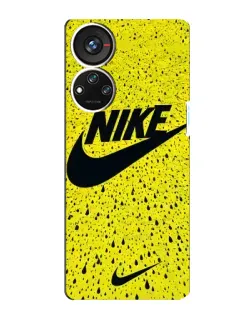 Чохол для ZTE Blade V40s з картинкою «Жовтий текстурний Nike»