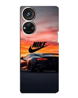 Чохол для ZTE Blade V40s з картинкою «Nike та суперкар»