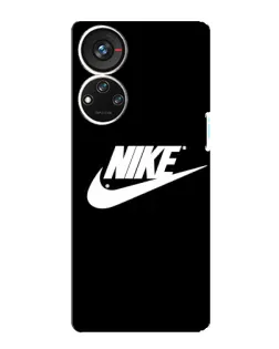 Чохол для ZTE Blade V40s з картинкою «Мазки фарби Nike»