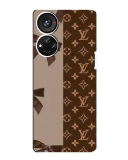 Чехол для ZTE Blade V40s с картинкой «Louis Vuitton — банты»