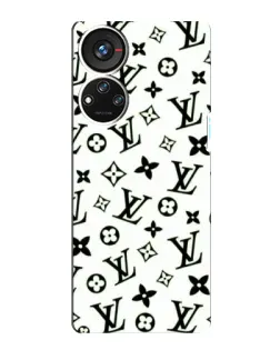 Чехол для ZTE Blade V40s с картинкой «Монохромный хаос LV»