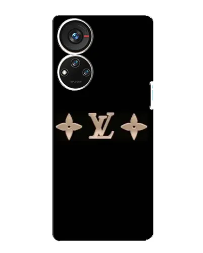 Чехол для ZTE Blade V40s с картинкой «Louis Vuitton — минимализм»