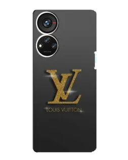 Чехол для ZTE Blade V40s с картинкой «Градиент Louis Vuitton»