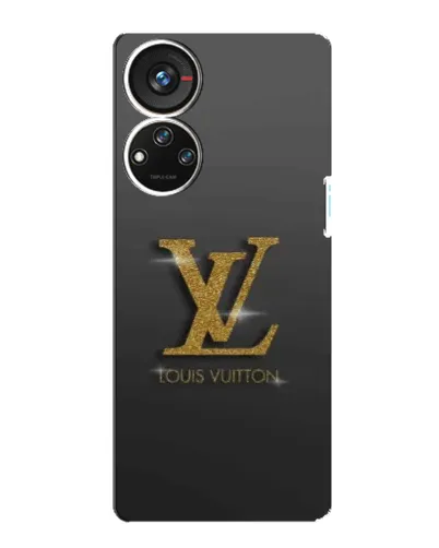 Чехол для ZTE Blade V40s с картинкой «Градиент Louis Vuitton»