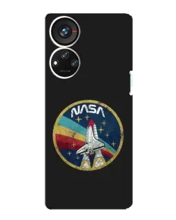 Чехол для ZTE Blade V40s с картинкой «NASA — эмблема миссии» Чехол для ZTE Blade V40s с картинкой «NASA — эмблема миссии»