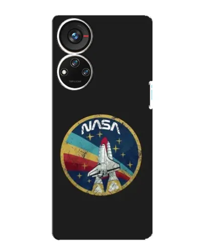 Чехол для ZTE Blade V40s с картинкой «NASA — эмблема миссии» Чехол для ZTE Blade V40s с картинкой «NASA — эмблема миссии»