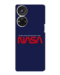 Чехол для ZTE Blade V40s с картинкой «NASA — глубокий космос»