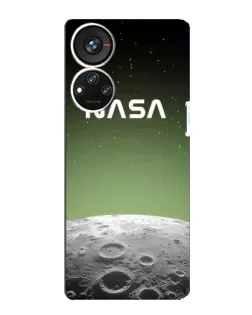 Чехол для ZTE Blade V40s с картинкой «NASA — лунный градиент»