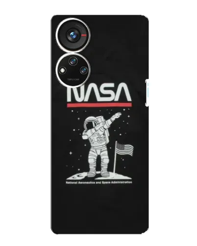 Чехол для ZTE Blade V40s с картинкой «NASA — шагаем по Луне» Чехол для ZTE Blade V40s с картинкой «NASA — шагаем по Луне»