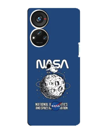 Чехол для ZTE Blade V40s с картинкой «NASA — лунная миссия» Чехол для ZTE Blade V40s с картинкой «NASA — лунная миссия»
