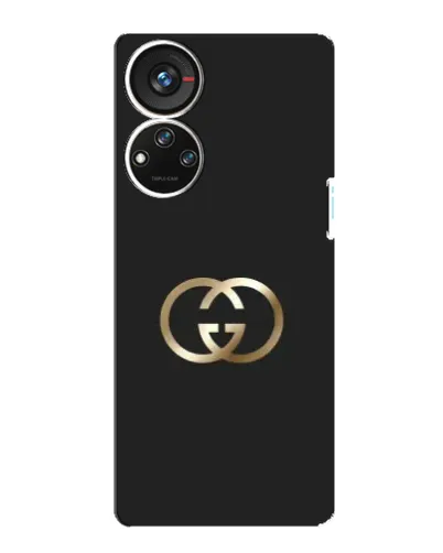 Чехол для ZTE Blade V40s с картинкой «Минимализм Gucci»