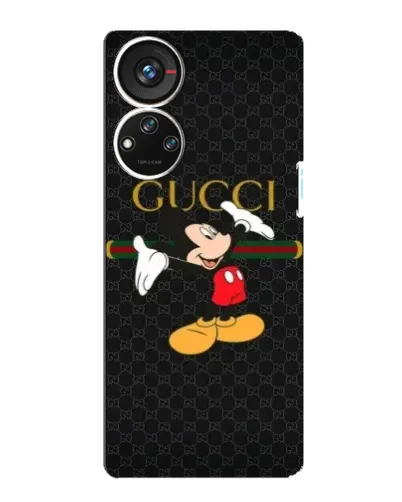 Чехол для ZTE Blade V40s с картинкой «Микки Маус Gucci»