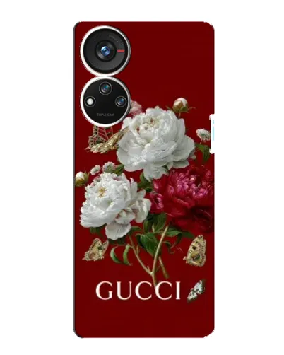 Чехол для ZTE Blade V40s с картинкой «Gucci —  сад»