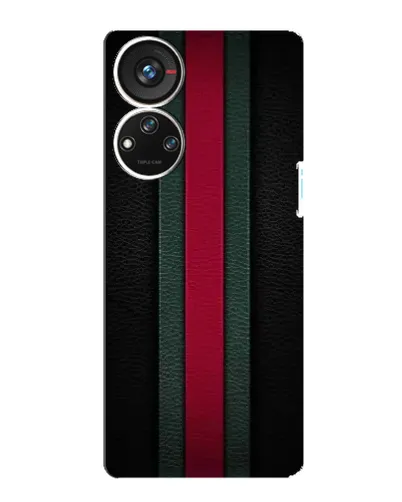Чехол для ZTE Blade V40s с картинкой «Gucci — неоновая линия»