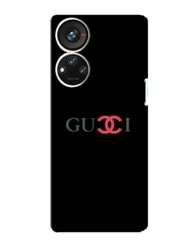 Чехол для ZTE Blade V40s с картинкой «Gucci — красный градиент»