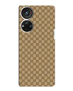Чехол для ZTE Blade V40s с картинкой «Gucci — классический беж»