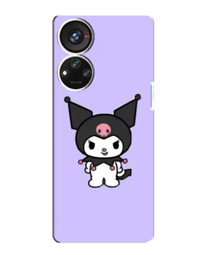 Чохол для ZTE Blade V40s з картинкою «Kuromi — ніжний фіолетовий»