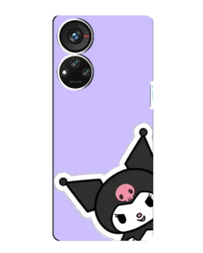 Чохол для ZTE Blade V40s з картинкою «Кумедна Kuromi»