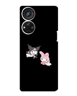 Чохол для ZTE Blade V40s з картинкою «My Melody та Kuromi»