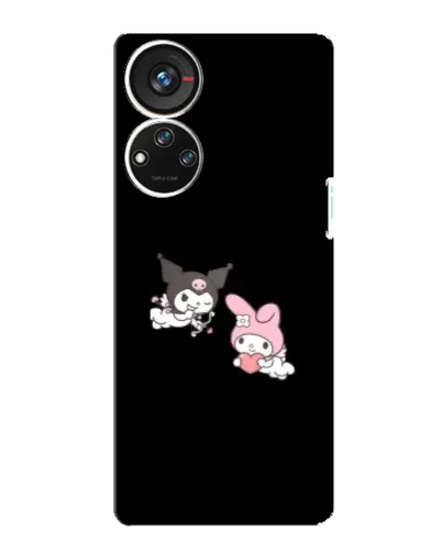 Чохол для ZTE Blade V40s з картинкою «My Melody та Kuromi»