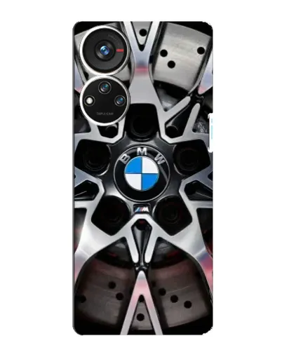 Чехол для ZTE Blade V40s с картинкой «BMW — деталь диска»
