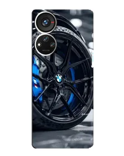 Чехол для ZTE Blade V40s с картинкой «Колесо BMW вблизи»