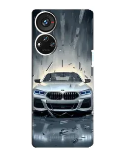Чехол для ZTE Blade V40s с картинкой «BMW в свете фар»