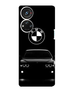 Чехол для ZTE Blade V40s с картинкой «BMW — взгляд из темноты»