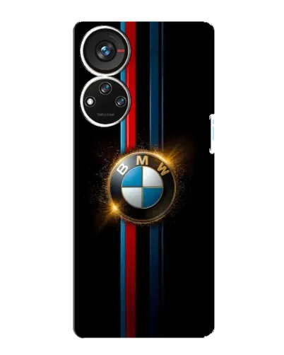 Чехол для ZTE Blade V40s с картинкой «BMW M-Power неон»
