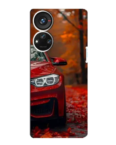 Чехол для ZTE Blade V40s с картинкой «Осенняя BMW M4»