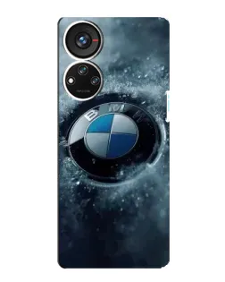 Чохол для ZTE Blade V40s з картинкою «Логотип BMW — лід» Чохол для ZTE Blade V40s з картинкою «Логотип BMW — лід»