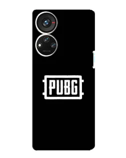 Чохол для ZTE Blade V40s з картинкою «Лого BMW — металевий блиск»
