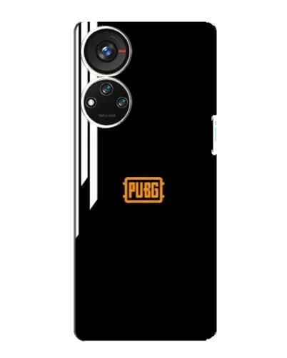 Чохол для ZTE Blade V40s з картинкою «PUBG — вертикальні лінії»